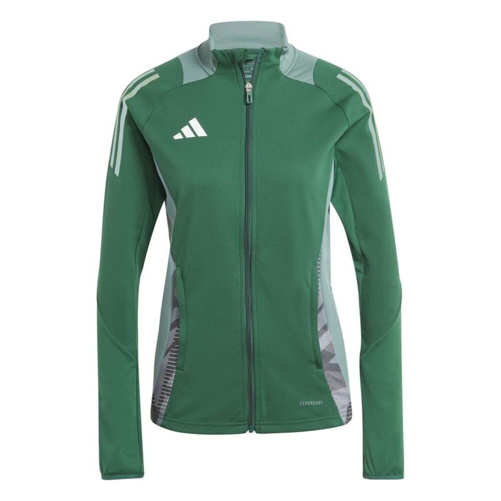 Adidas Womens/Ladies Tiro 24  Track Jacket / Dark Green